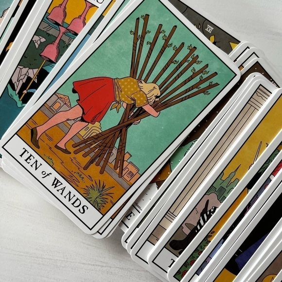 The Modern Witch Tarot Deck by Sterle, Lisa Book The Free Shipping COMPLETE - Picture 5 of 5